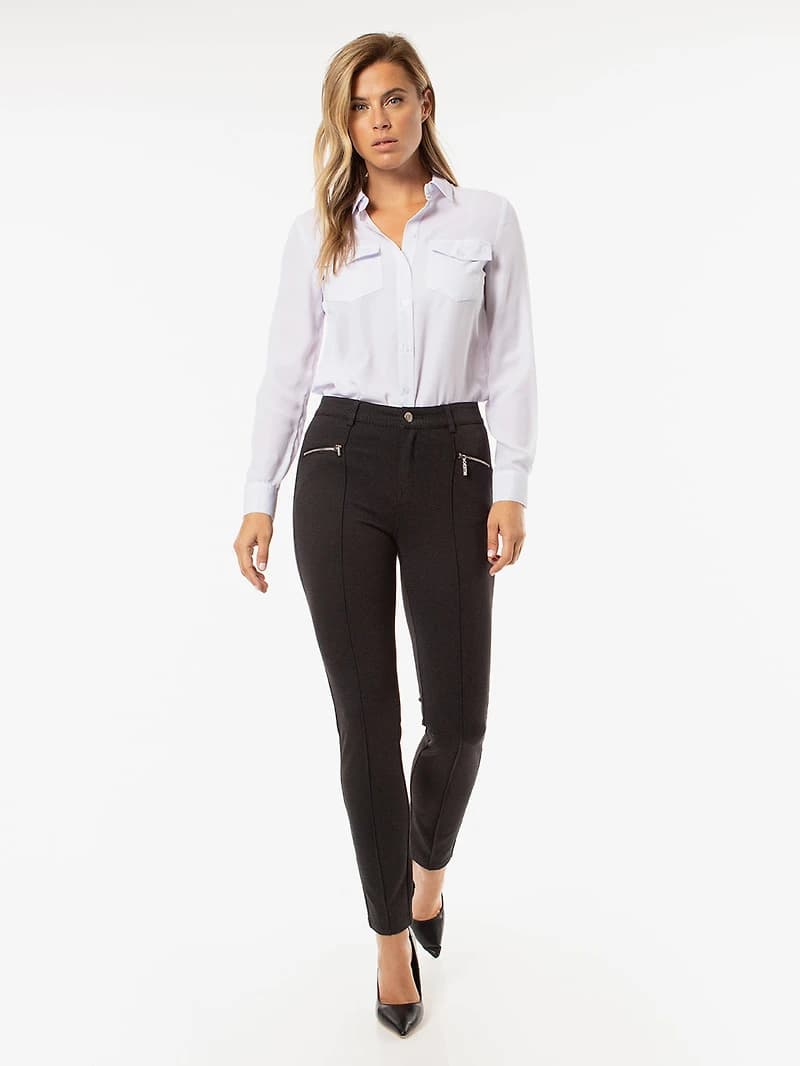 Pantalon étroit ajusté