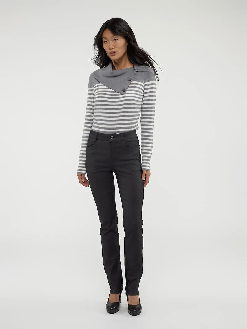 Straight fitted pant