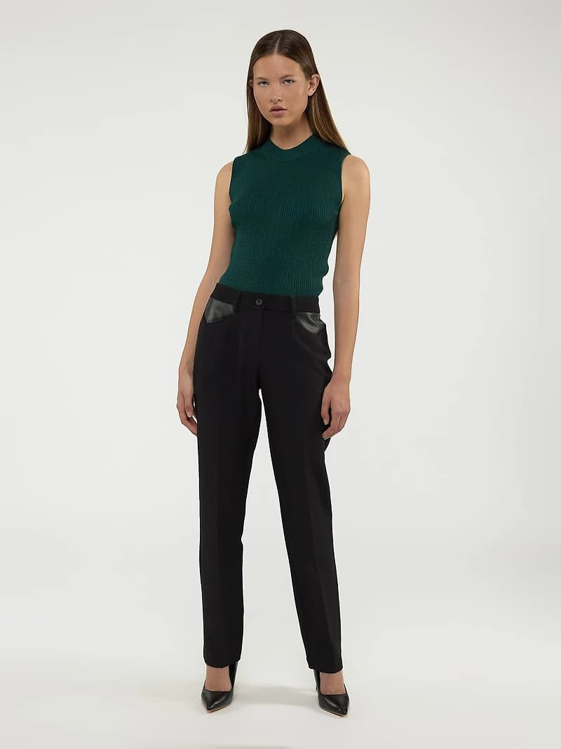 Pantalon habillé droit