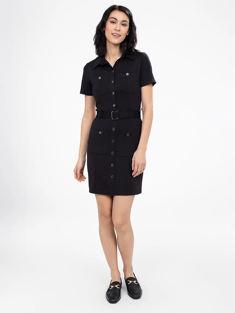 Midi knit dress