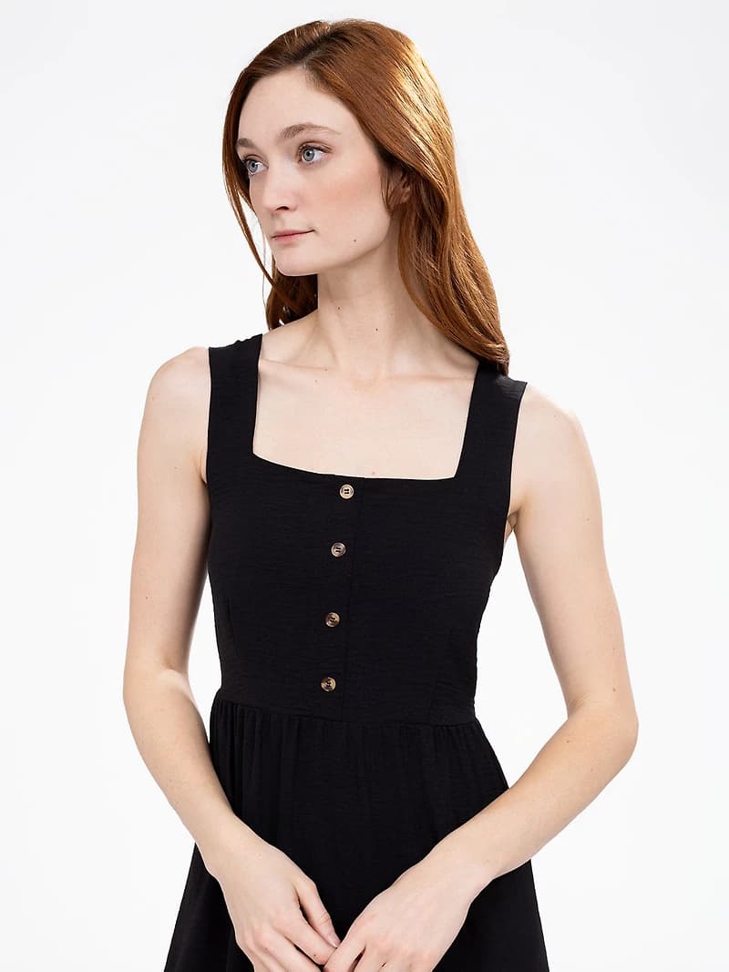Long A-line dress