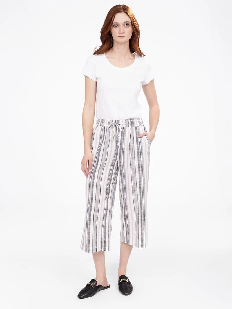Pantalon gaucho habillé large