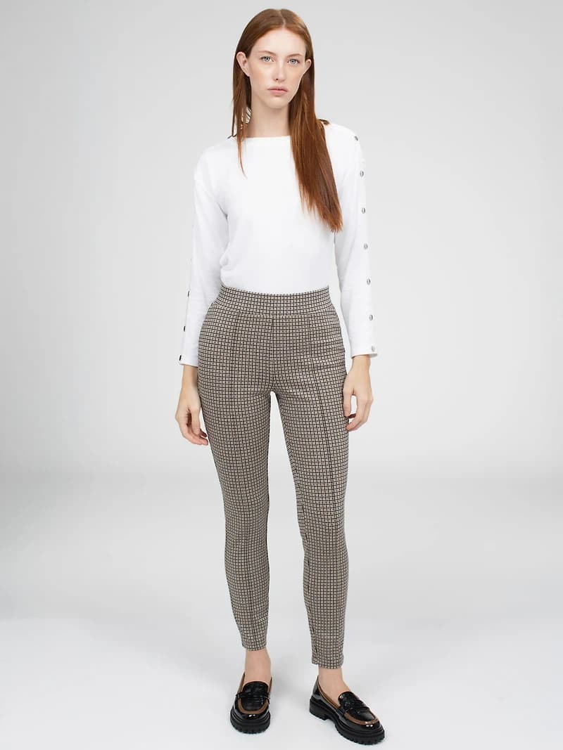 Pantalon skinny ajusté à enfiler