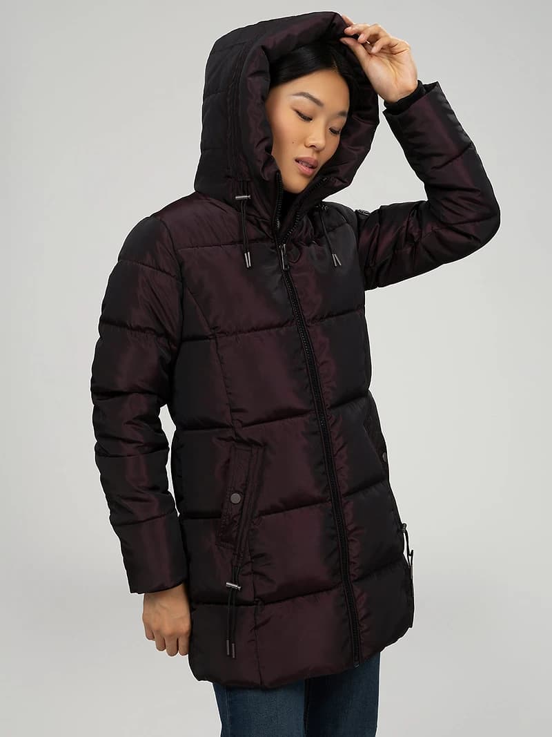 Long puffer jacket