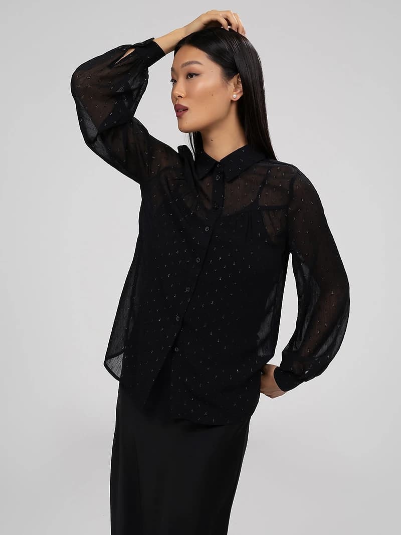 Sheer blouse