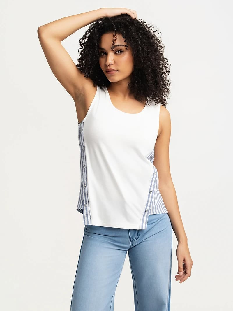 Striped tank top