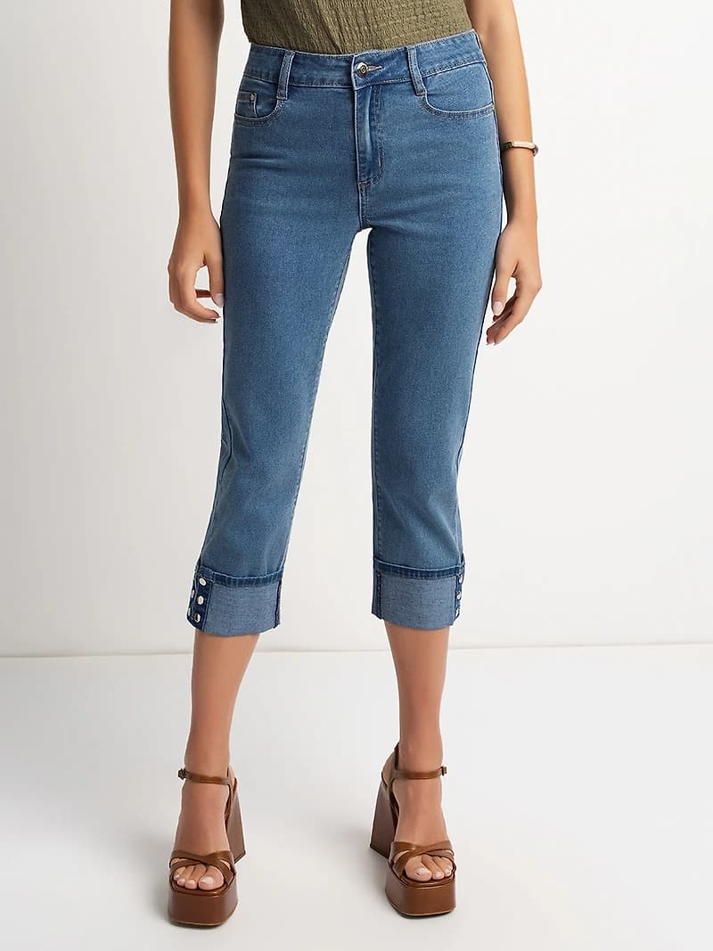 Capri en denim