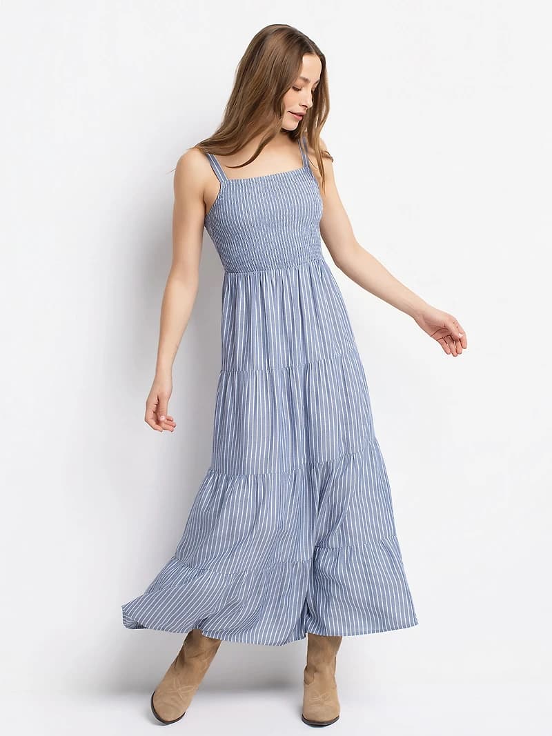 Robe maxi évasée