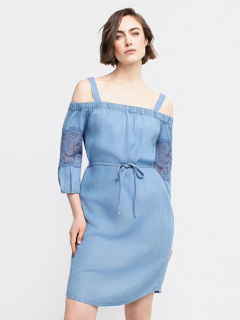 Robe droite midi
