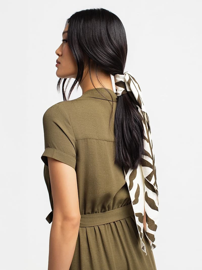 Squared scarf