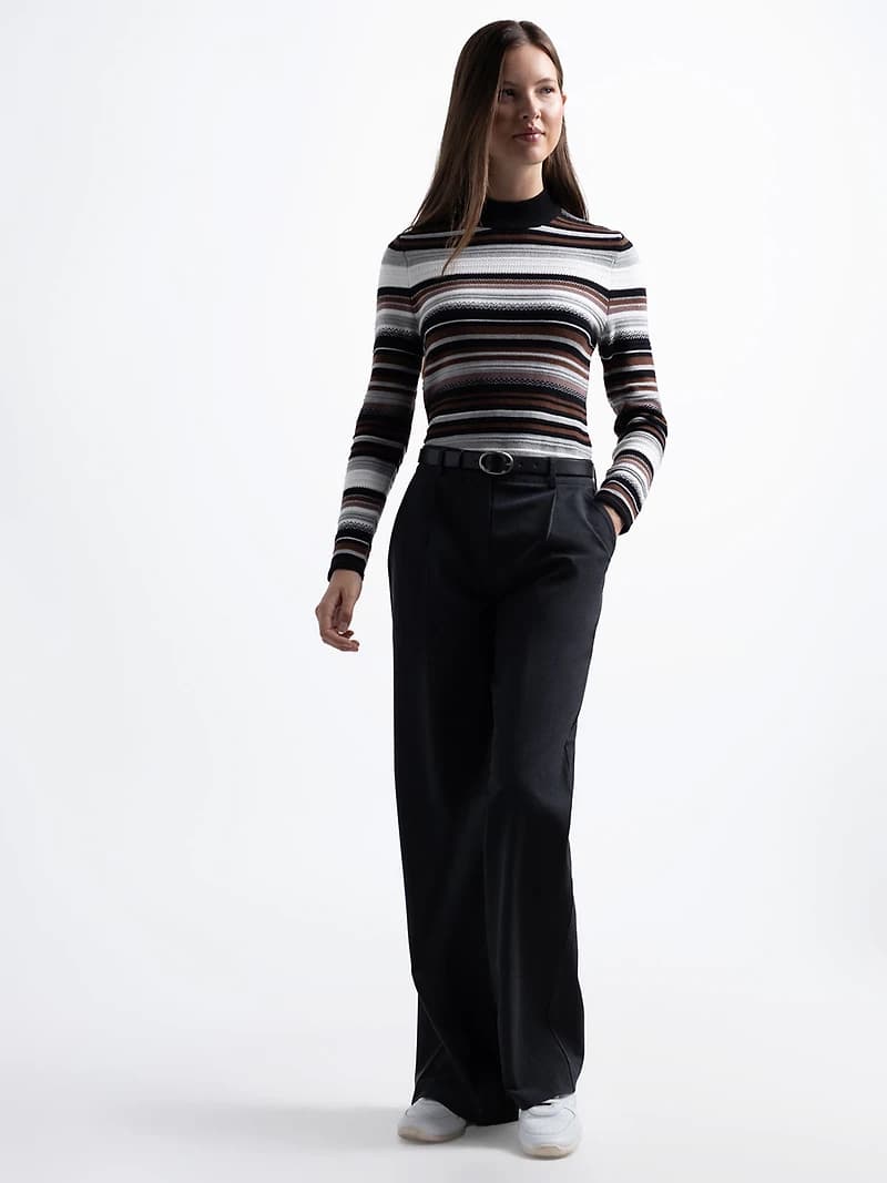 Wide-leg dress pants