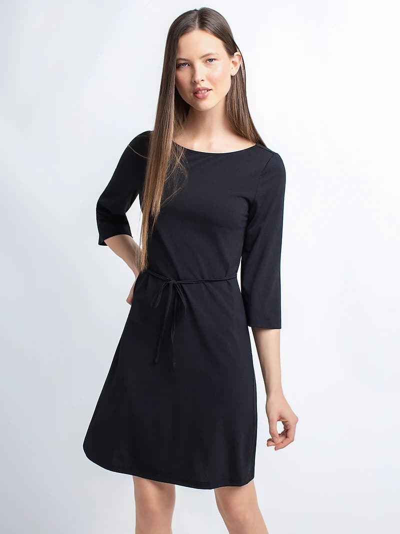 A-line midi dress