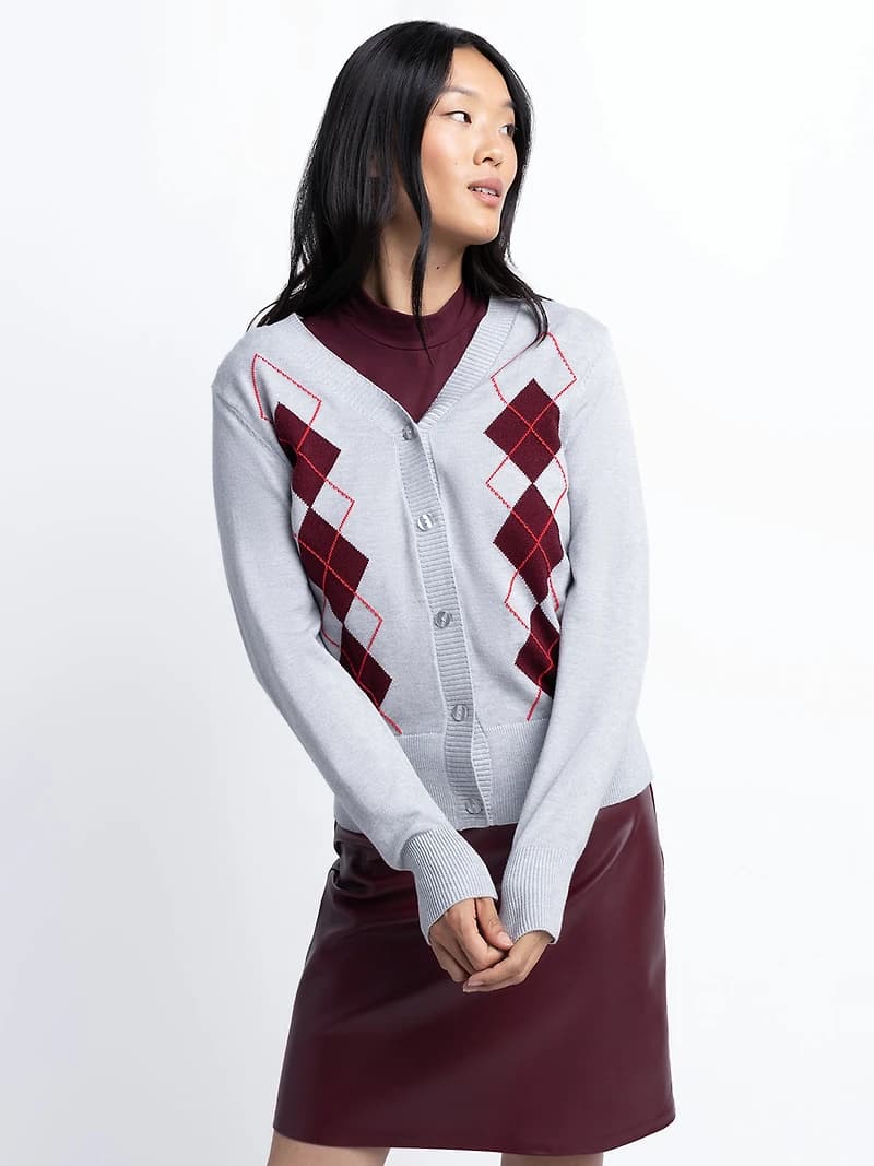 Long-sleeve cardigan